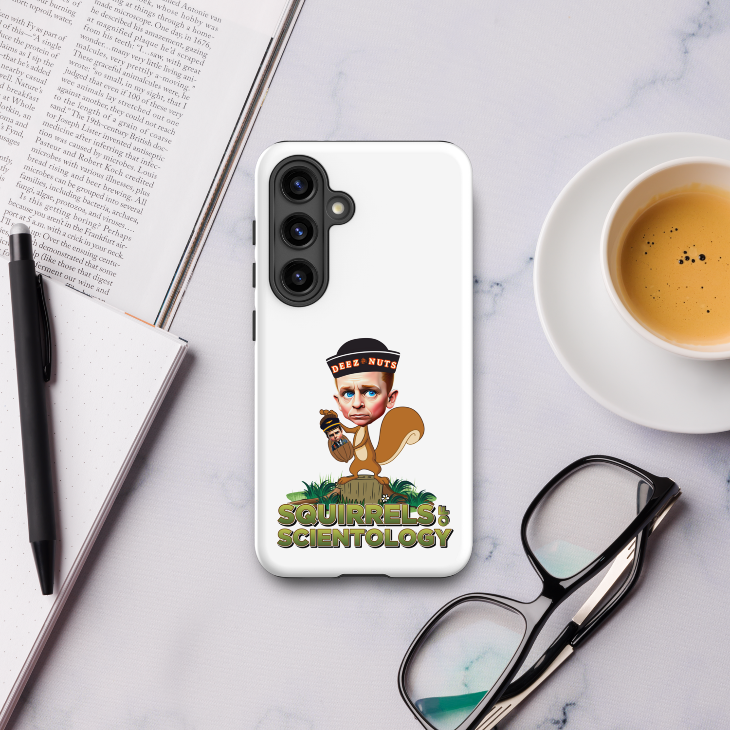 Tough case for Samsung® Phone - Squirrels Of Scientology - Deez Nuts