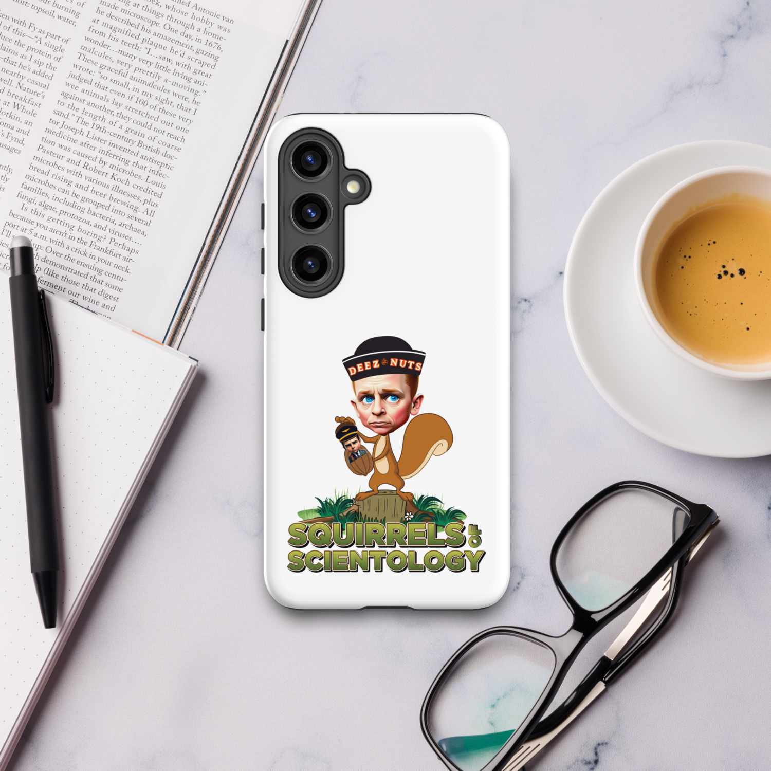 Tough case for Samsung® Phone - Squirrels Of Scientology - Deez Nuts