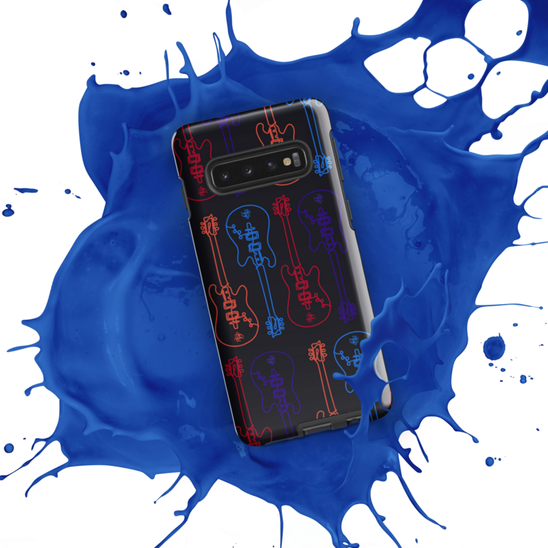 Tough case for Samsung® Phone - Studio Guitar - Black Sabbath