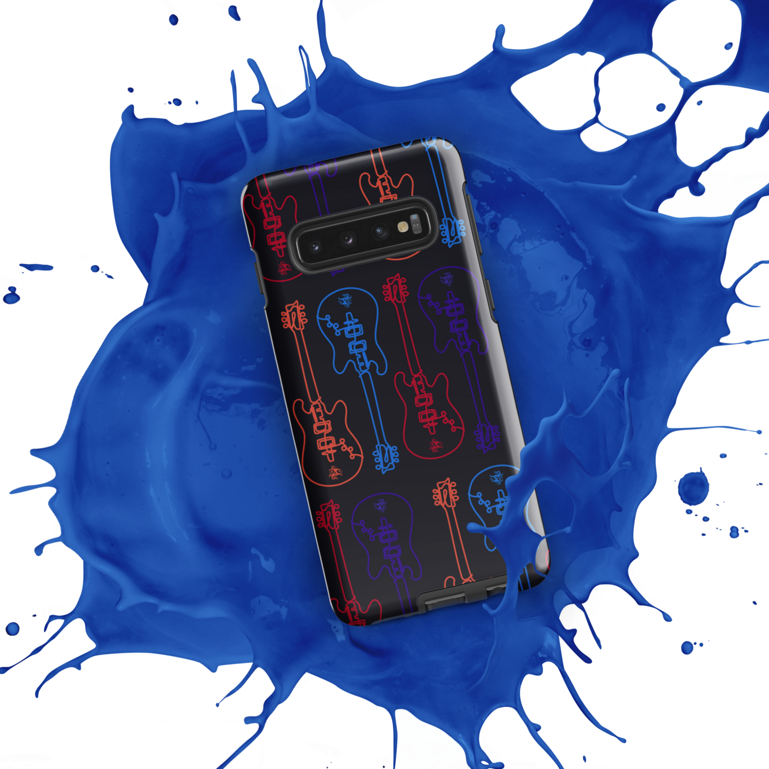 Tough case for Samsung® Phone - Studio Guitar - Black Sabbath