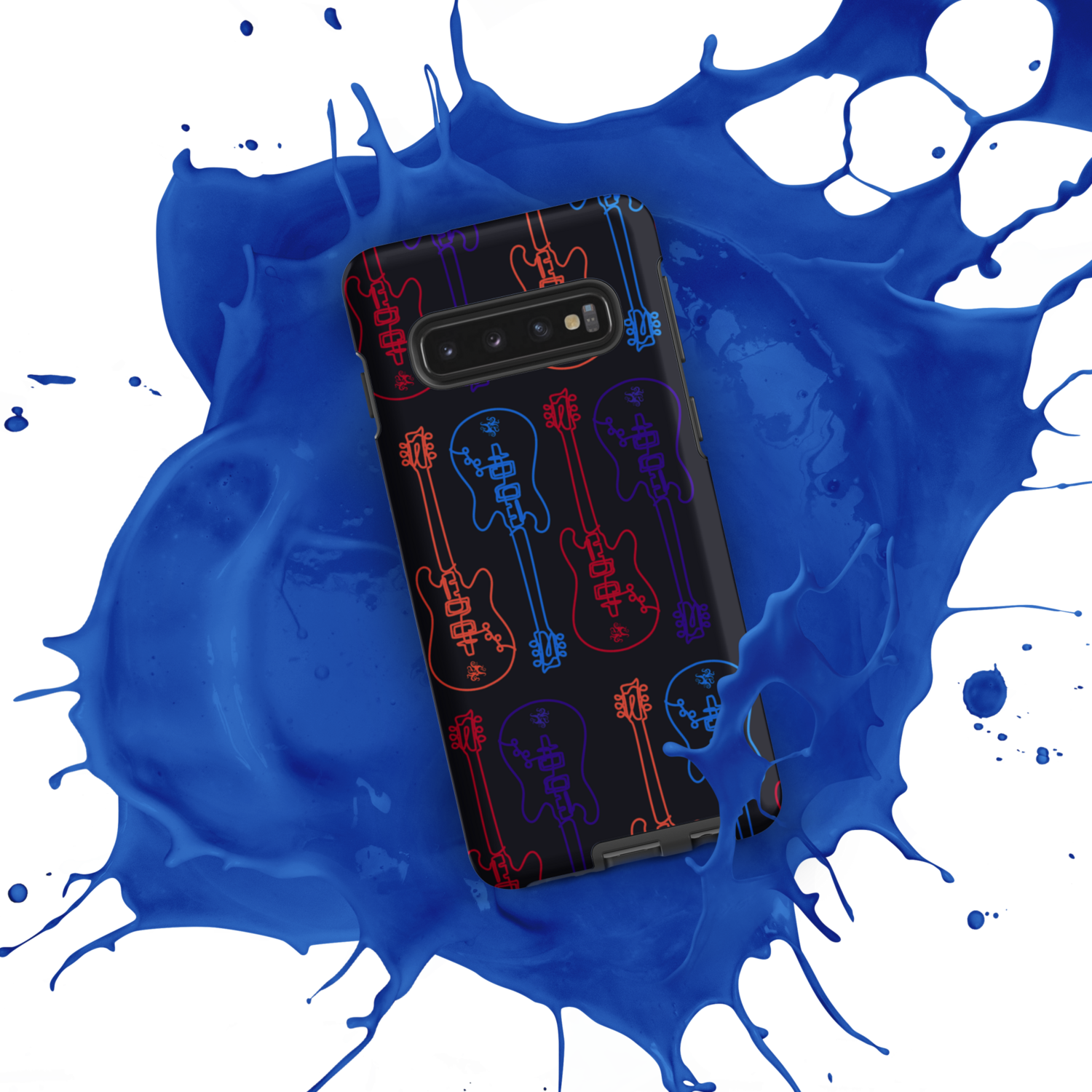 Tough case for Samsung® Phone - Studio Guitar - Black Sabbath
