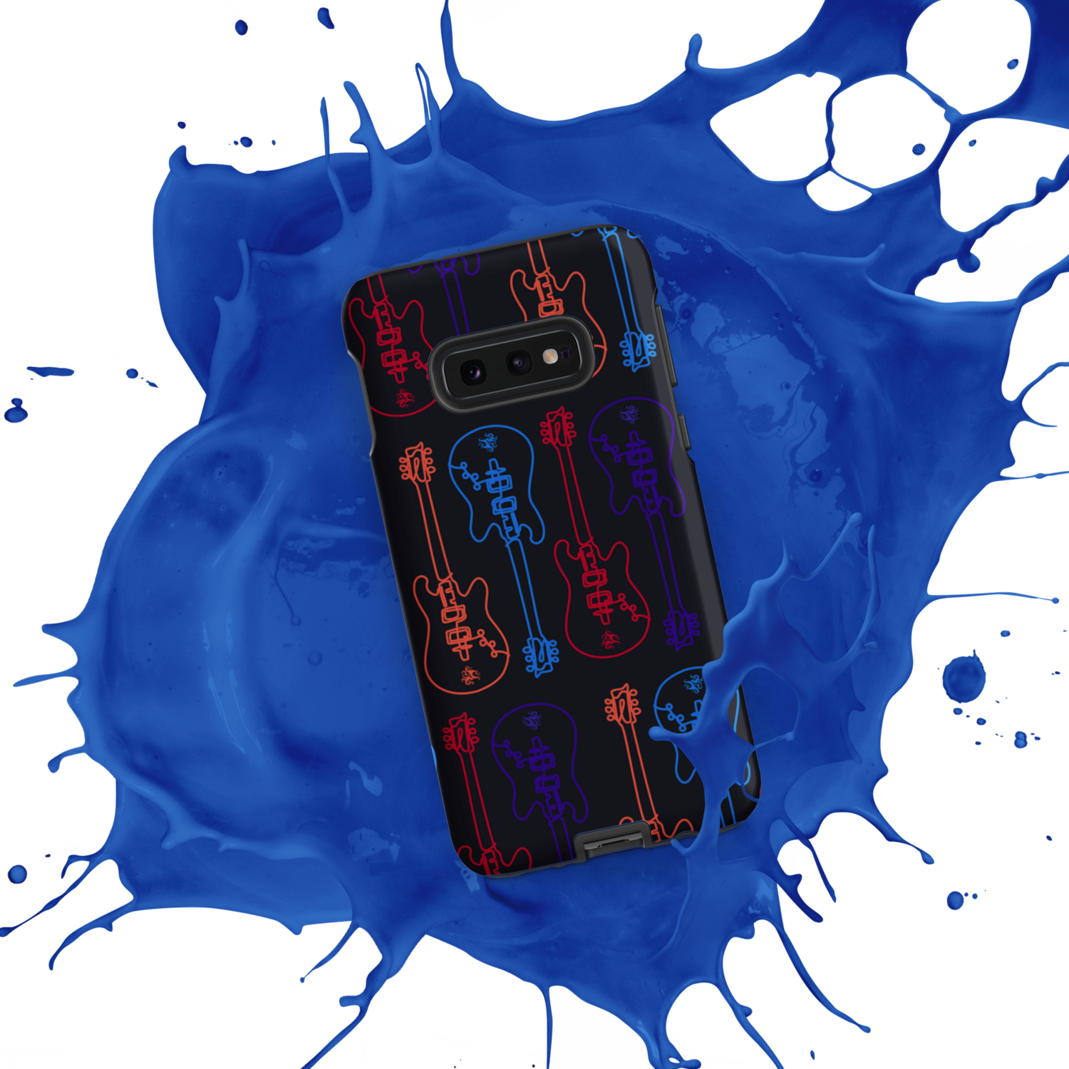 Tough case for Samsung® Phone - Studio Guitar - Black Sabbath