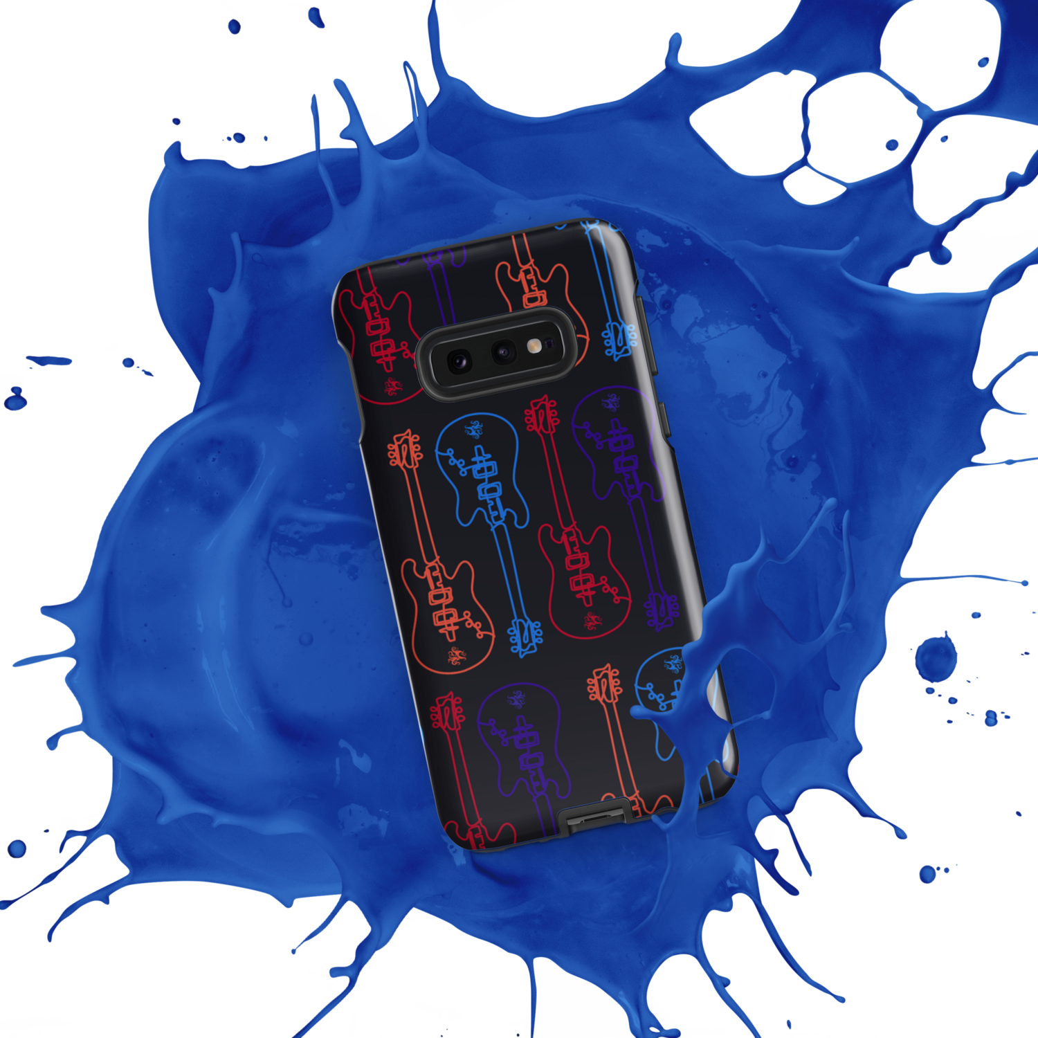 Tough case for Samsung® Phone - Studio Guitar - Black Sabbath