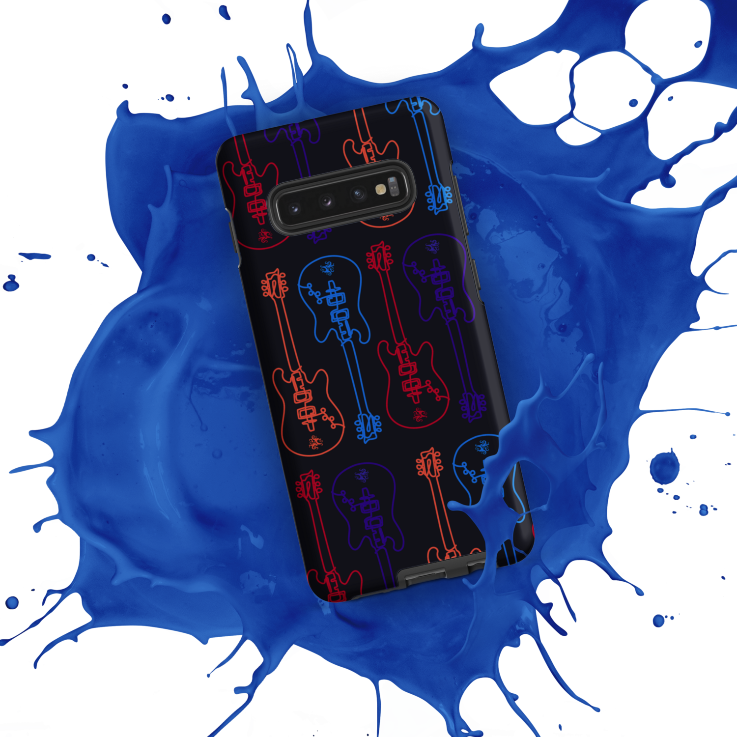 Tough case for Samsung® Phone - Studio Guitar - Black Sabbath