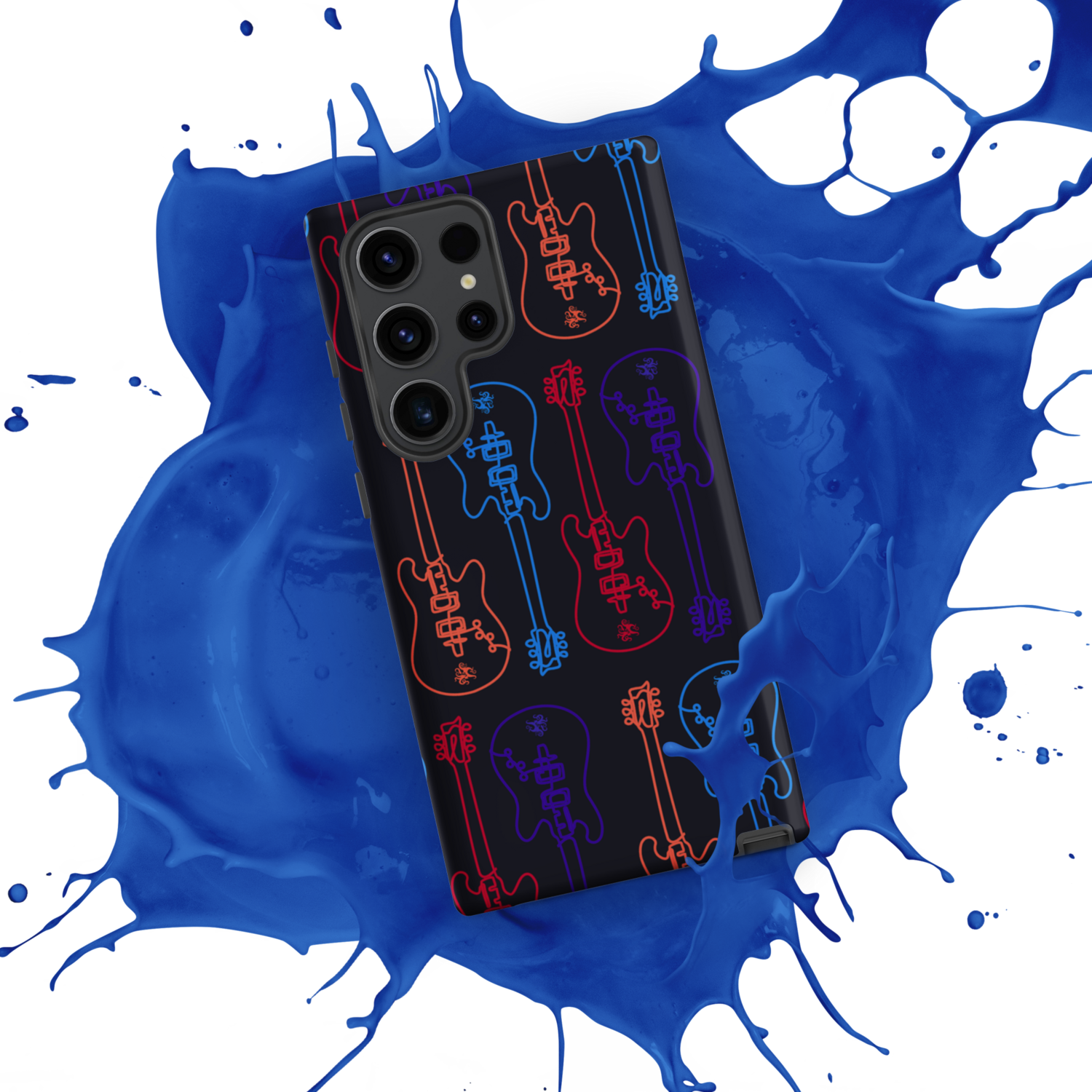 Tough case for Samsung® Phone - Studio Guitar - Black Sabbath