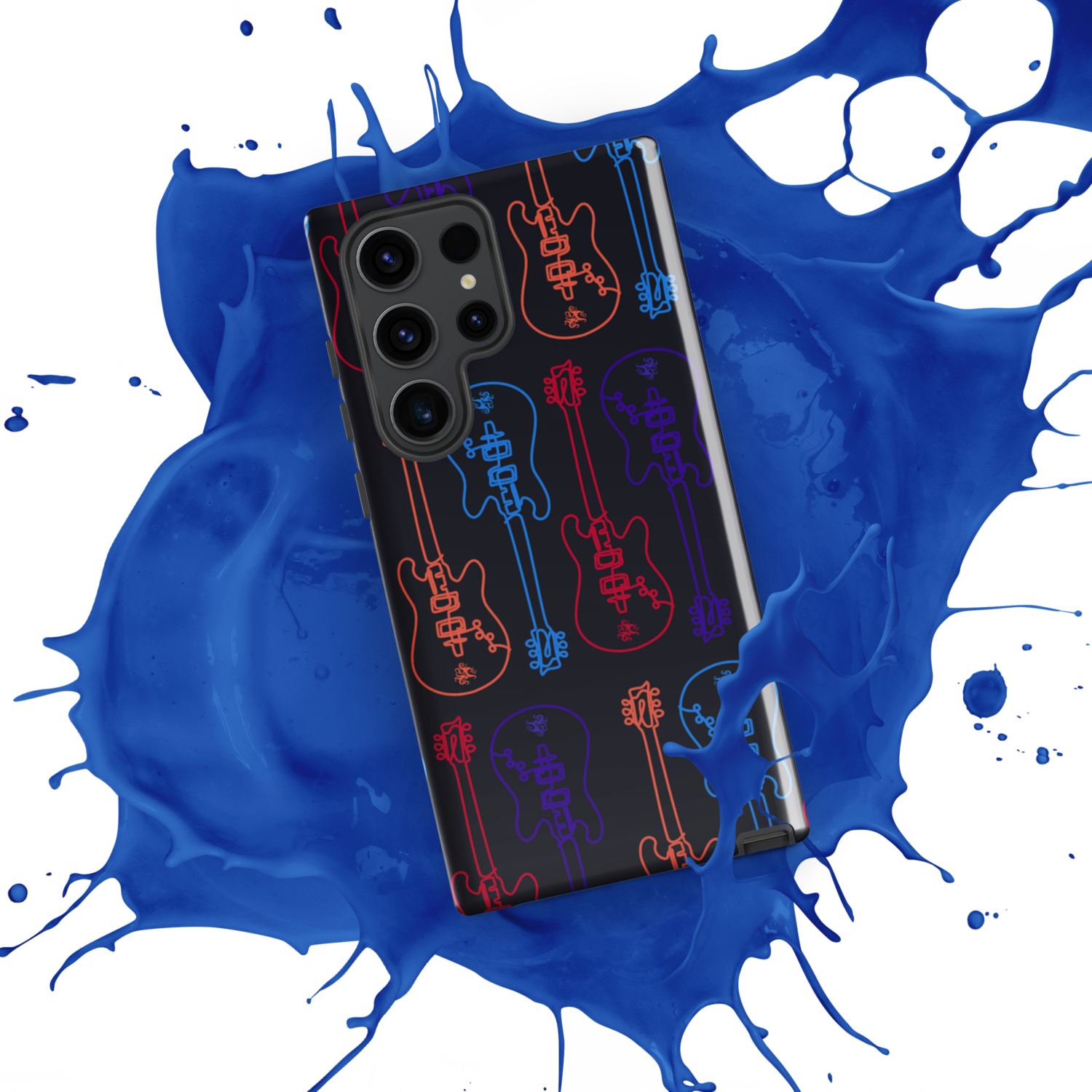 Tough case for Samsung® Phone - Studio Guitar - Black Sabbath