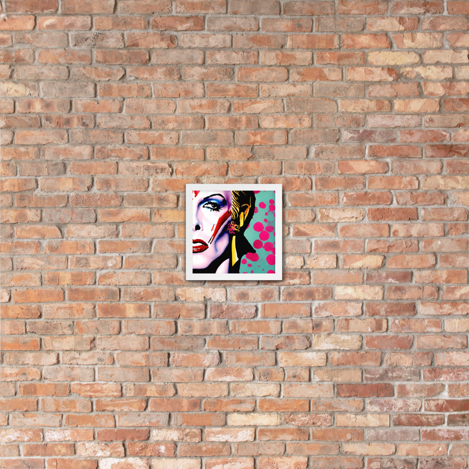 Framed Wall Art - David Bowie Tribute - Heroes