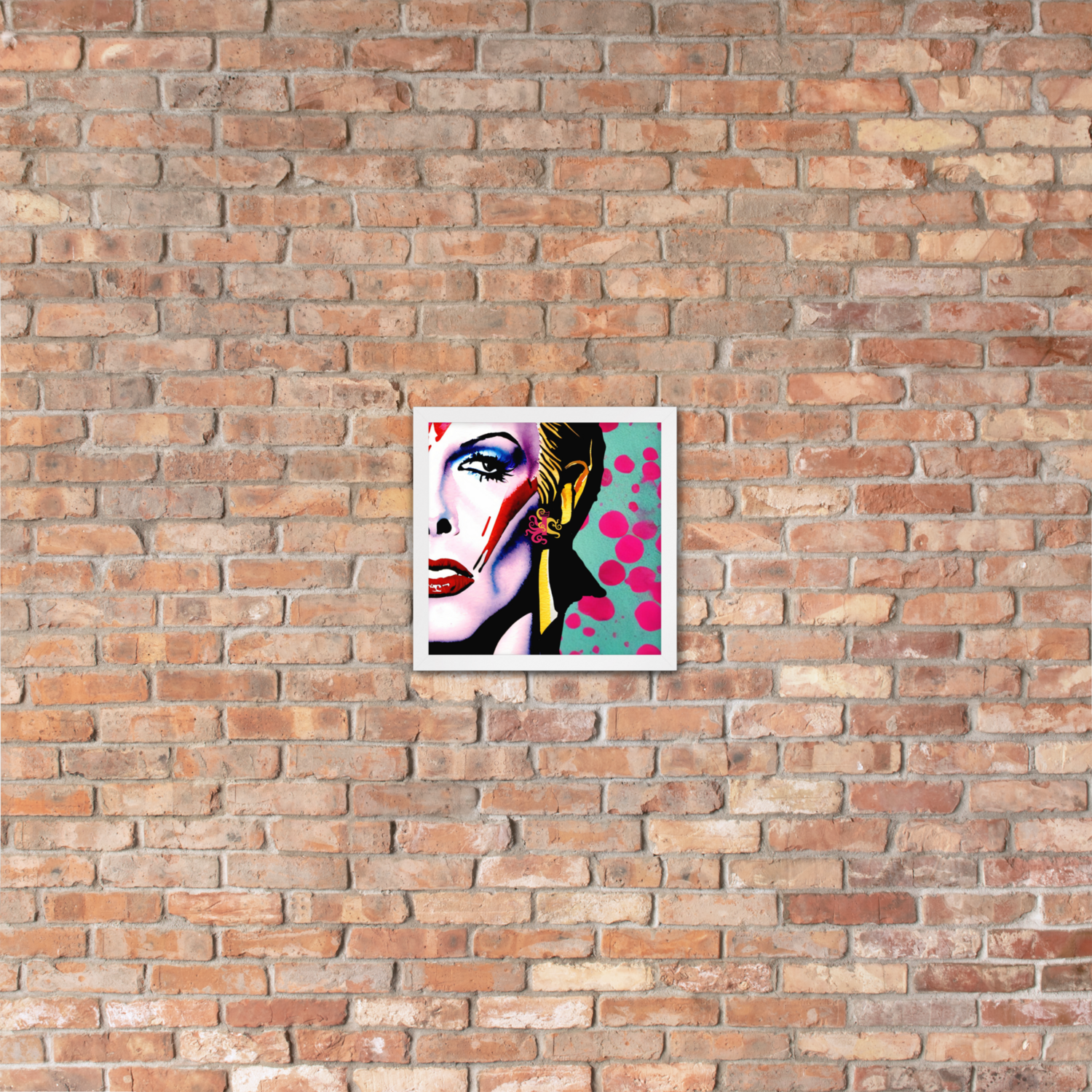 Framed Wall Art - David Bowie Tribute - Heroes