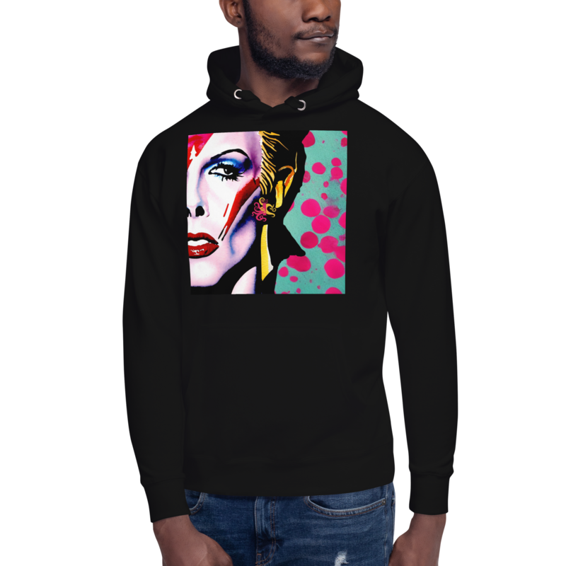 Unisex Hoodie - David Bowie Tribute - Heroes