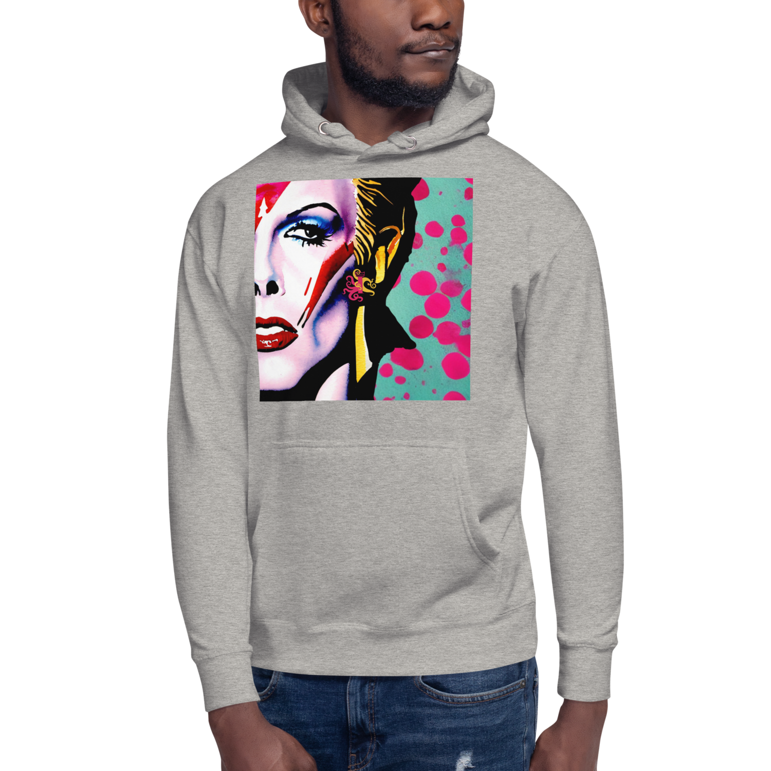 Unisex Hoodie - David Bowie Tribute - Heroes