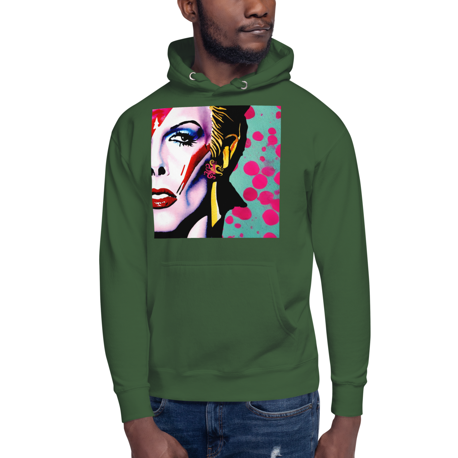 Unisex Hoodie - David Bowie Tribute - Heroes
