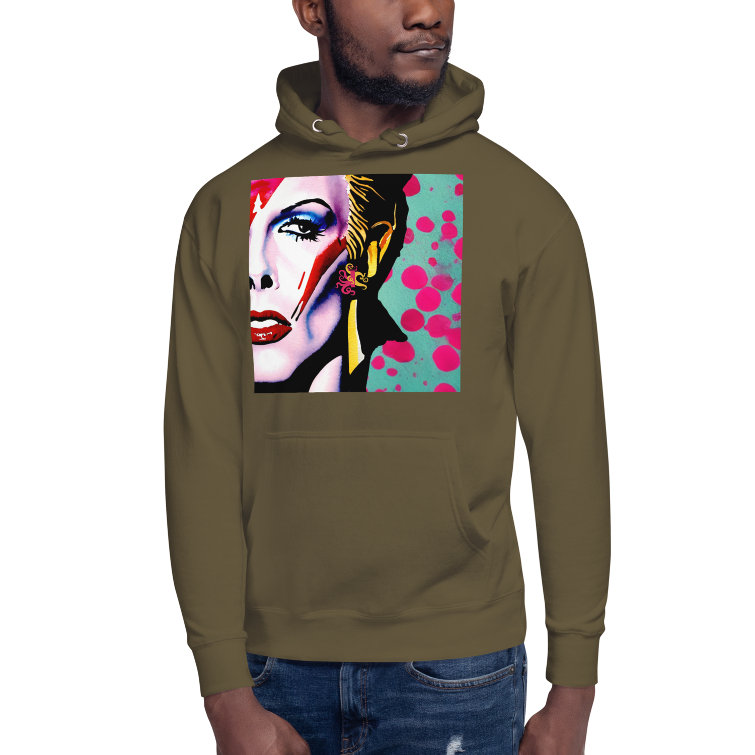 Unisex Hoodie - David Bowie Tribute - Heroes