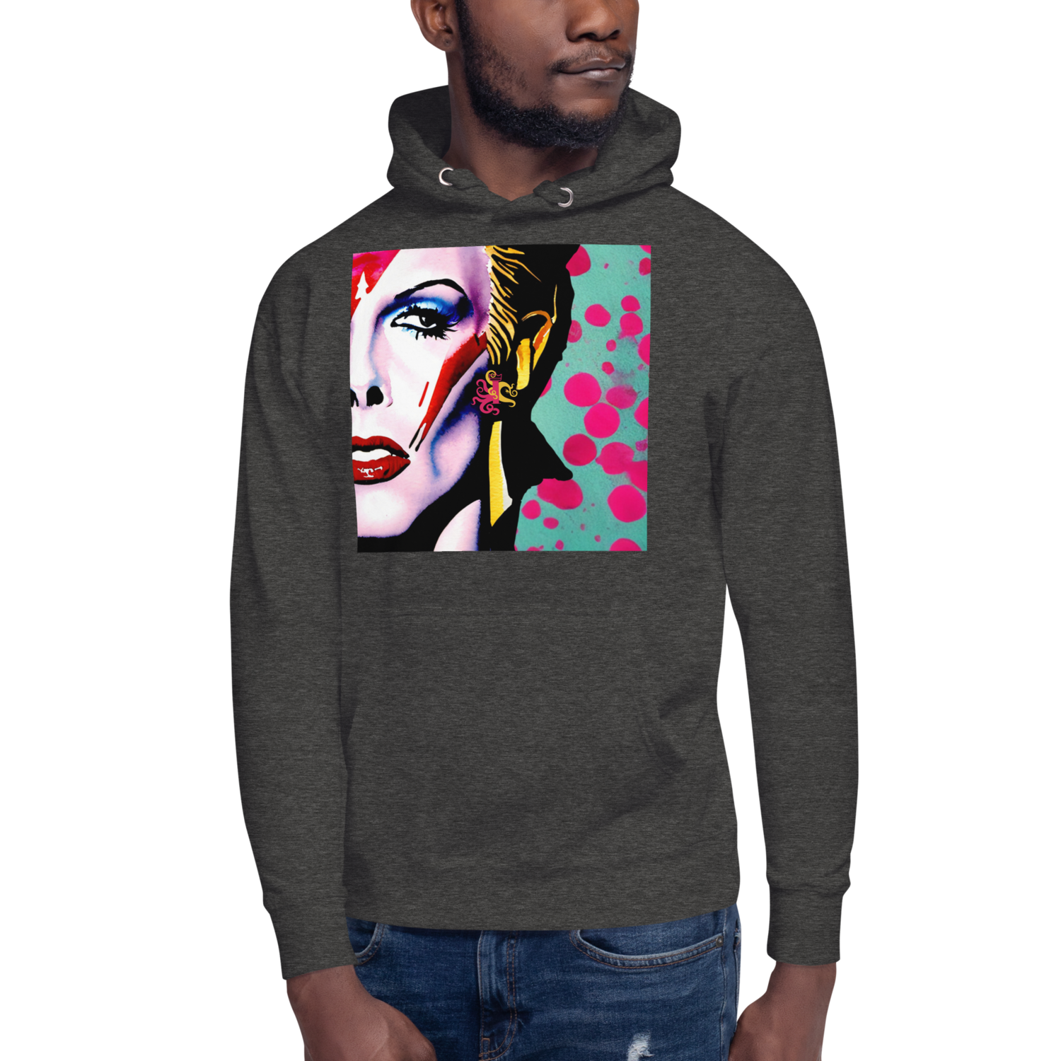 Unisex Hoodie - David Bowie Tribute - Heroes