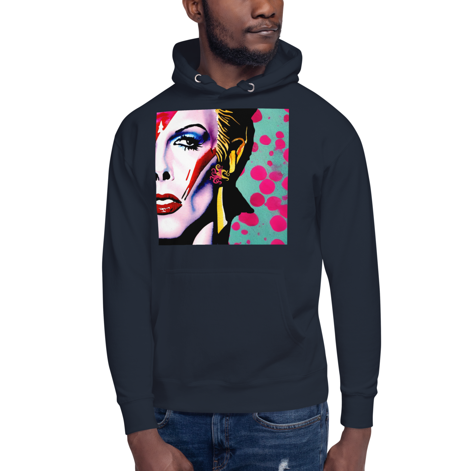 Unisex Hoodie - David Bowie Tribute - Heroes