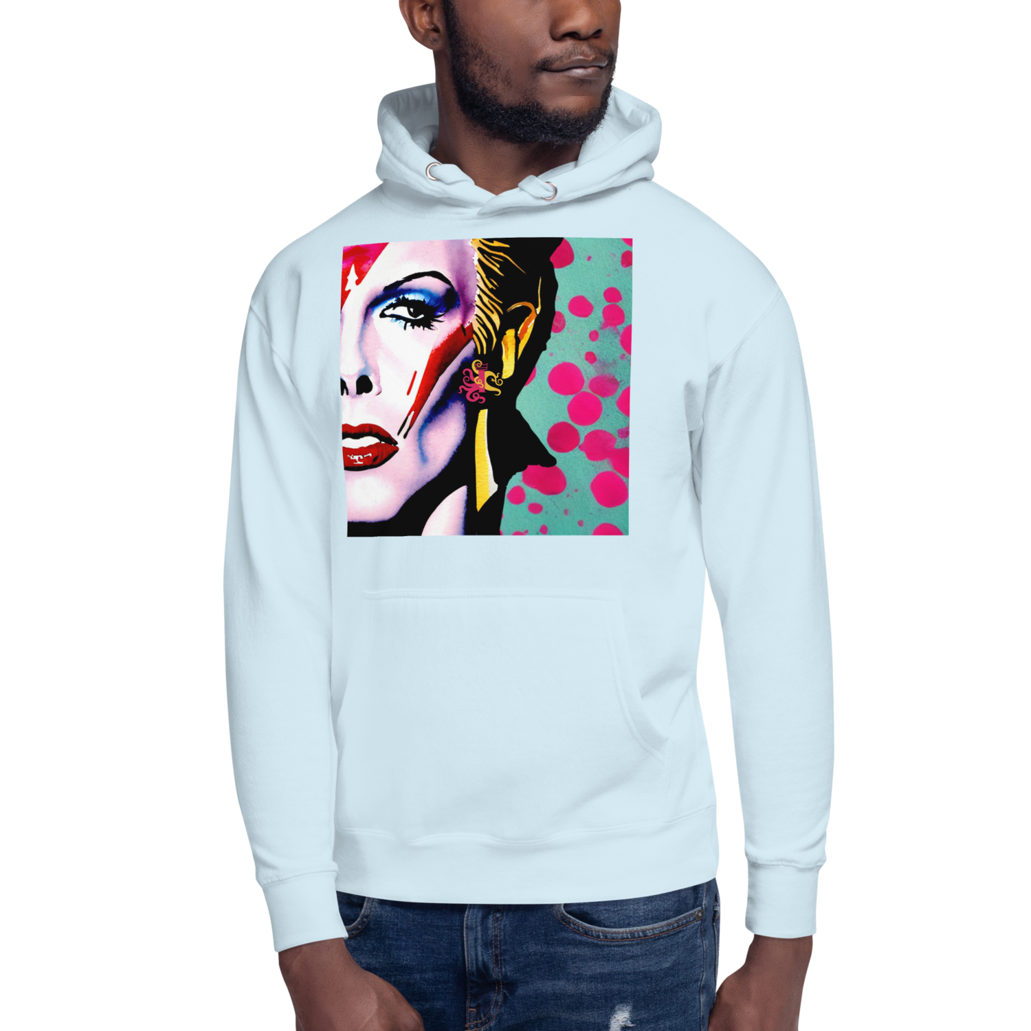 Unisex Hoodie - David Bowie Tribute - Heroes