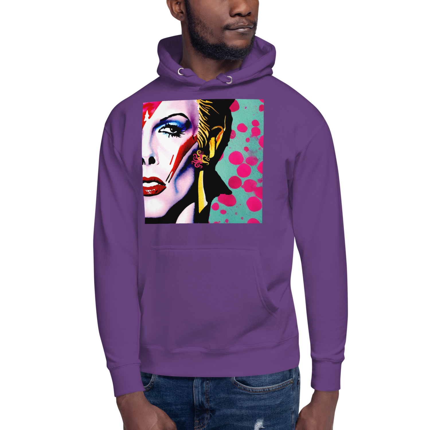 Unisex Hoodie - David Bowie Tribute - Heroes