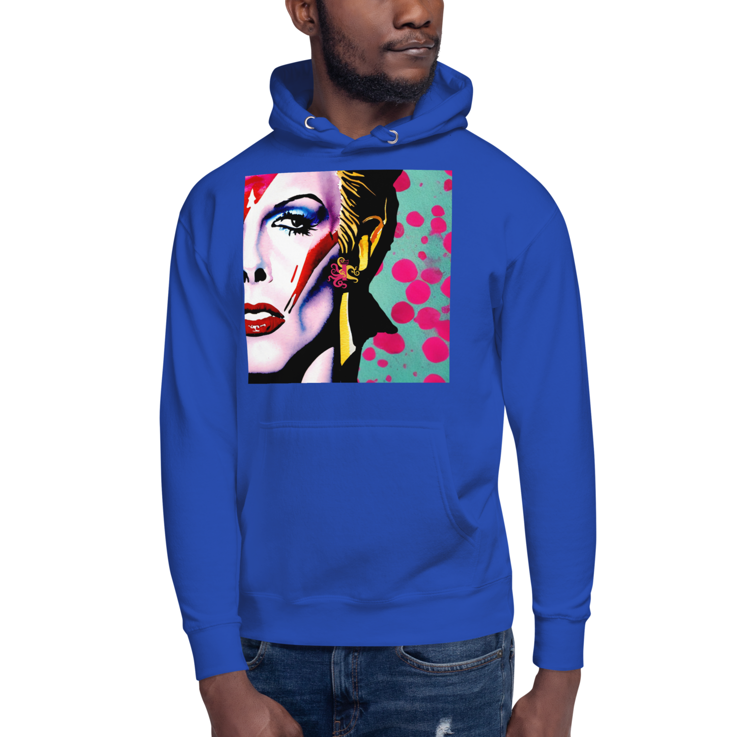 Unisex Hoodie - David Bowie Tribute - Heroes