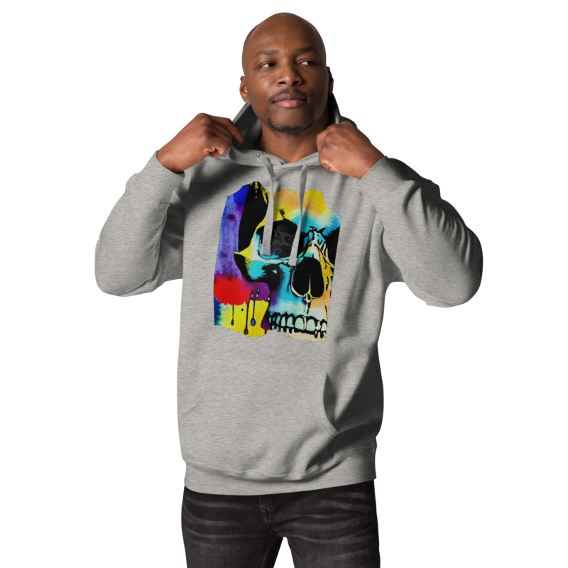 Unisex Hoodie - Mean Muggin' Skull