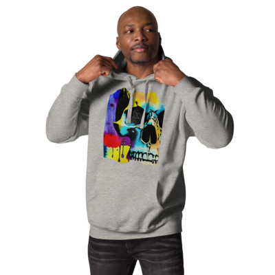 Unisex Hoodie - Mean Muggin' Skull