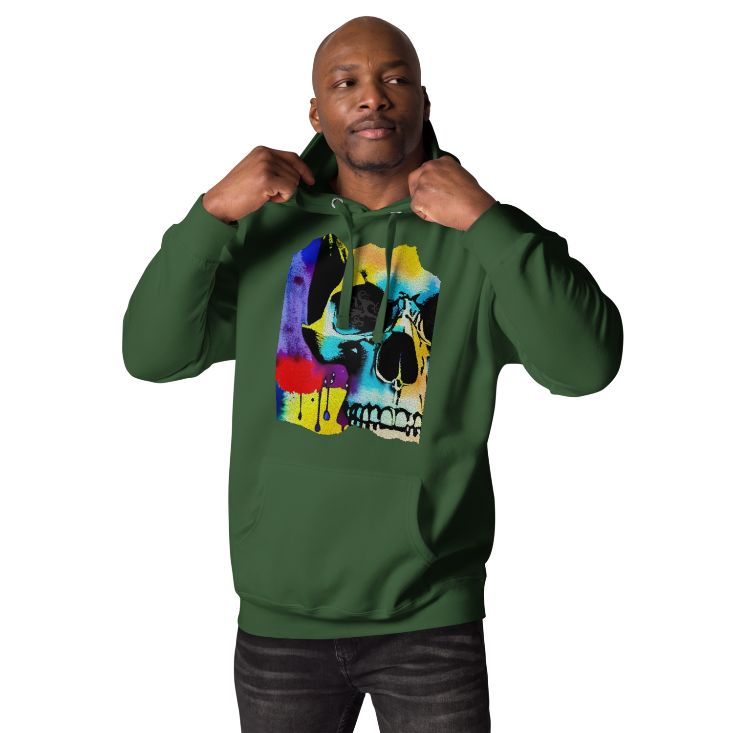 Unisex Hoodie - Mean Muggin&#39; Skull