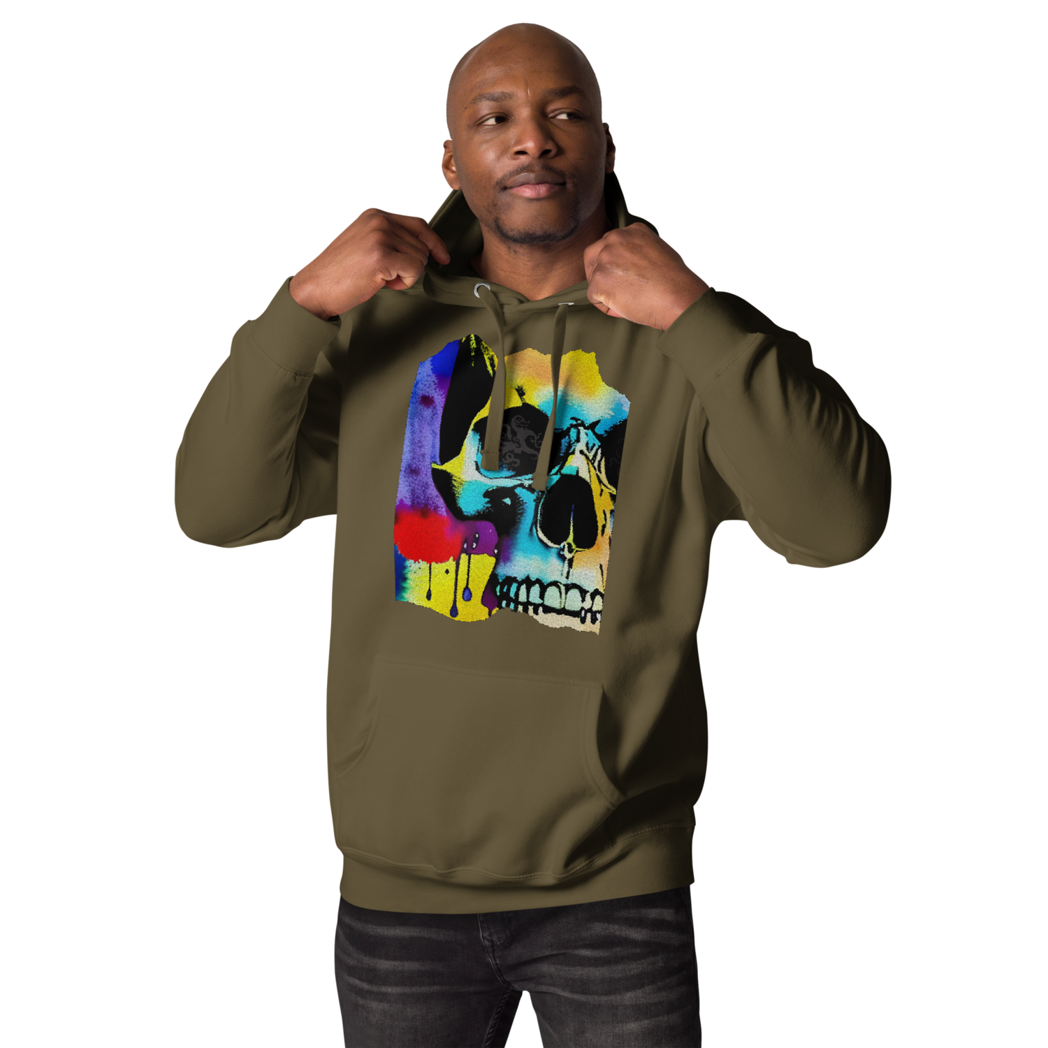 Unisex Hoodie - Mean Muggin&#39; Skull