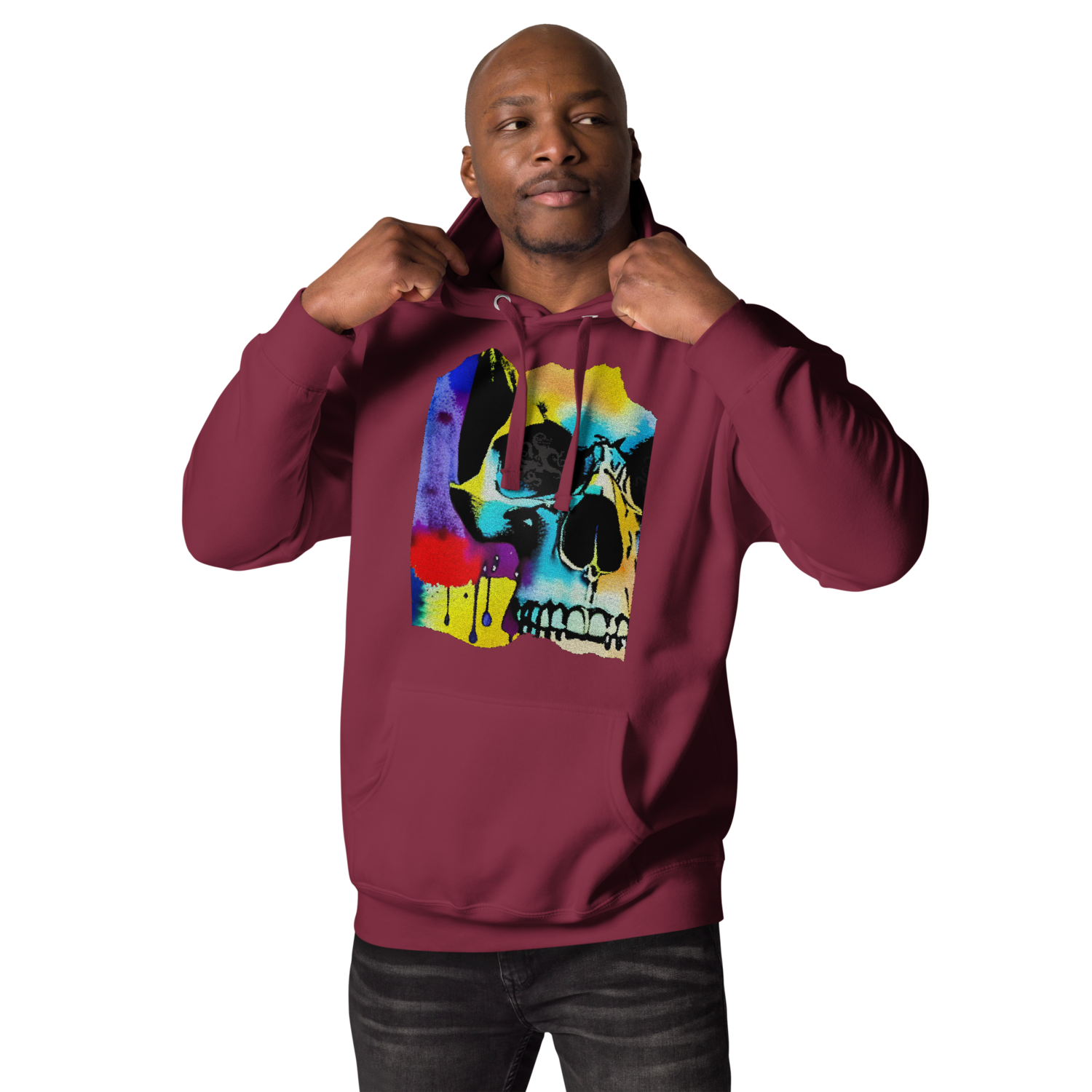 Unisex Hoodie - Mean Muggin&#39; Skull