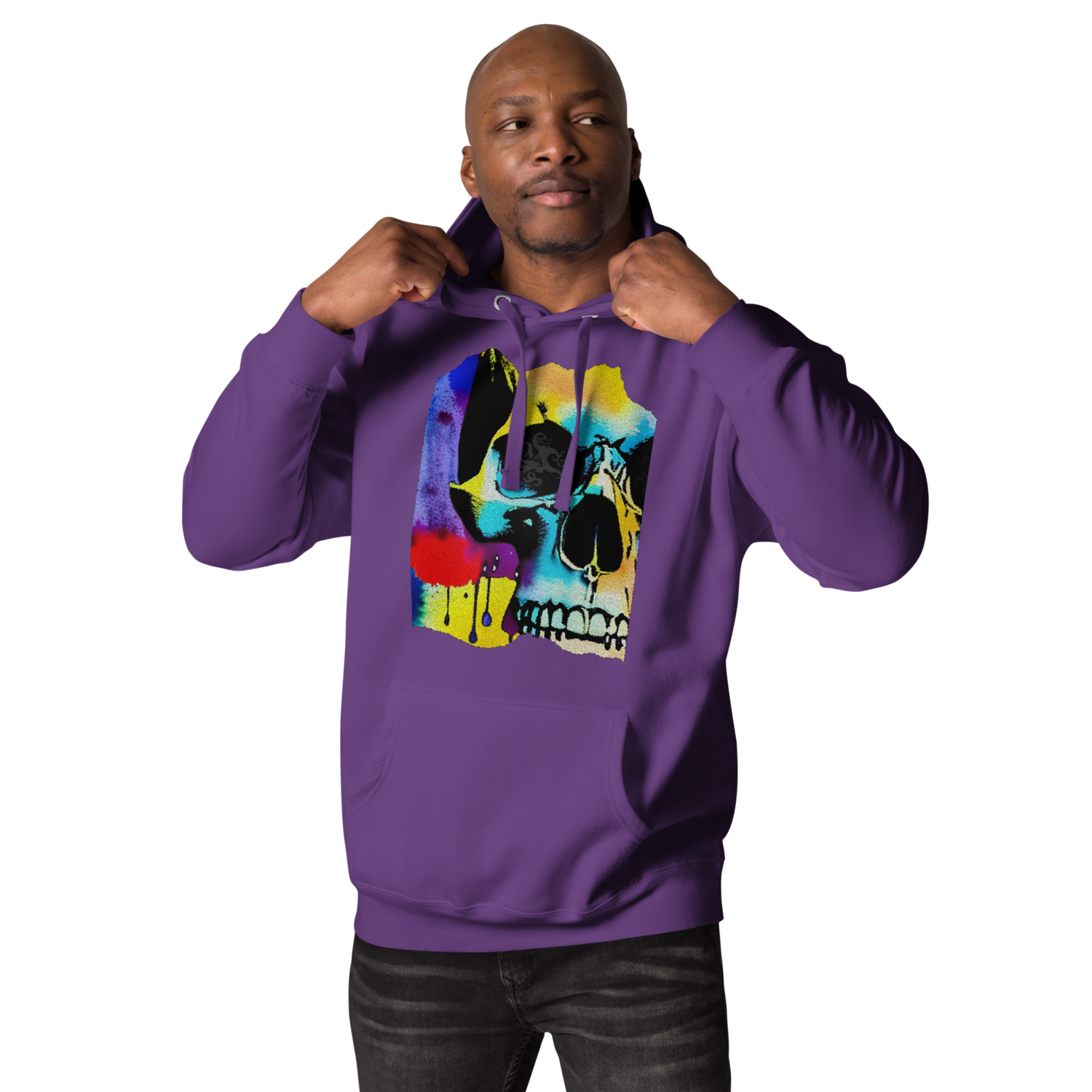 Unisex Hoodie - Mean Muggin&#39; Skull