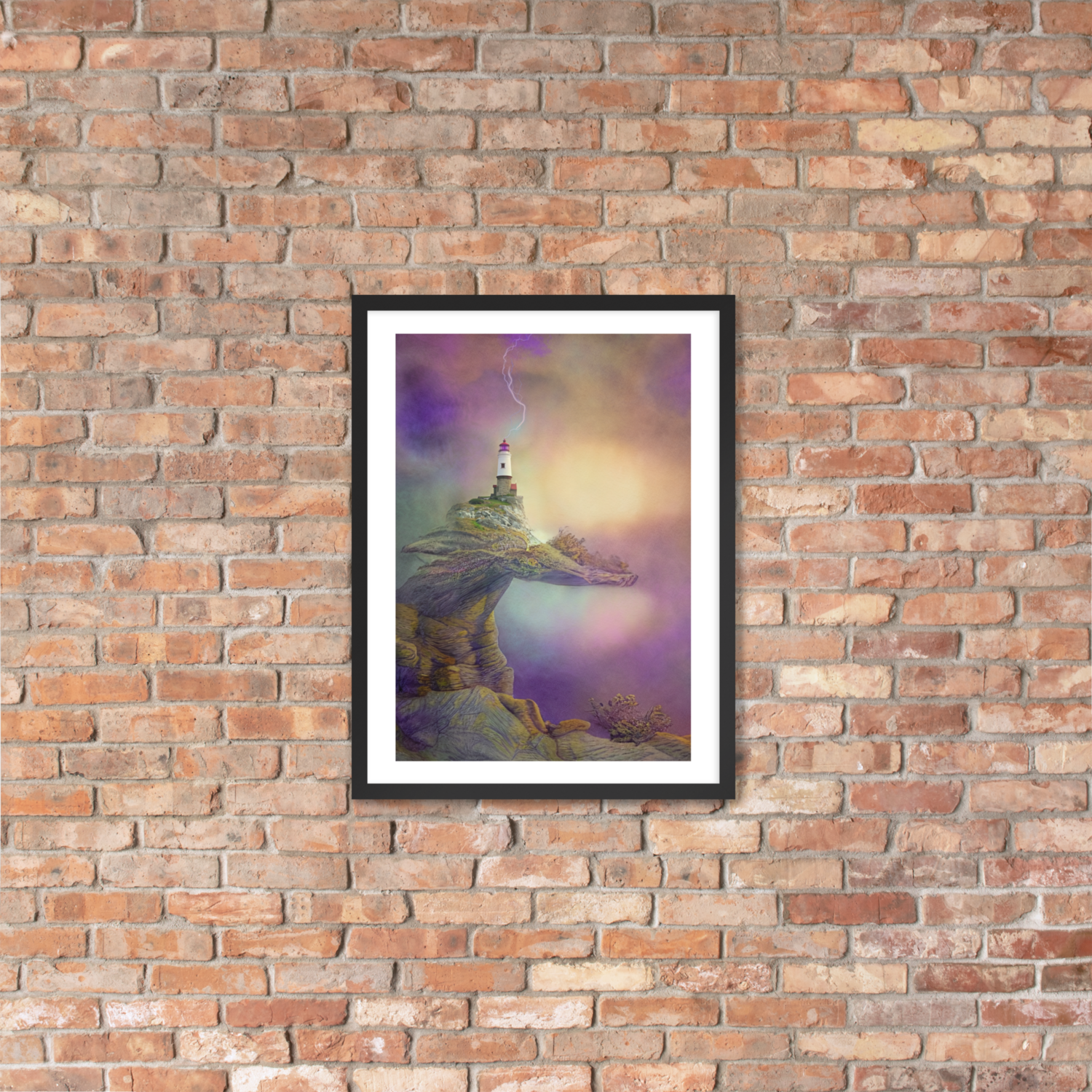 Framed Wall Art - Lighthouse Dreams