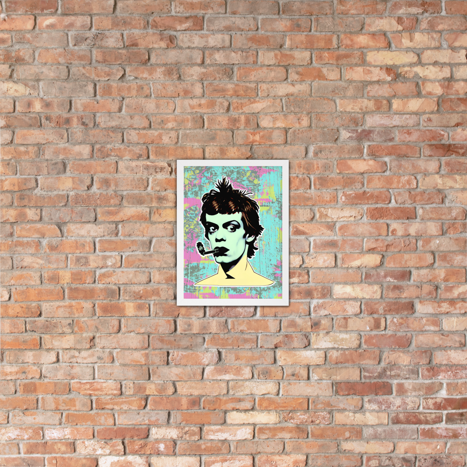 Framed Wall Art - The ChainSmoker