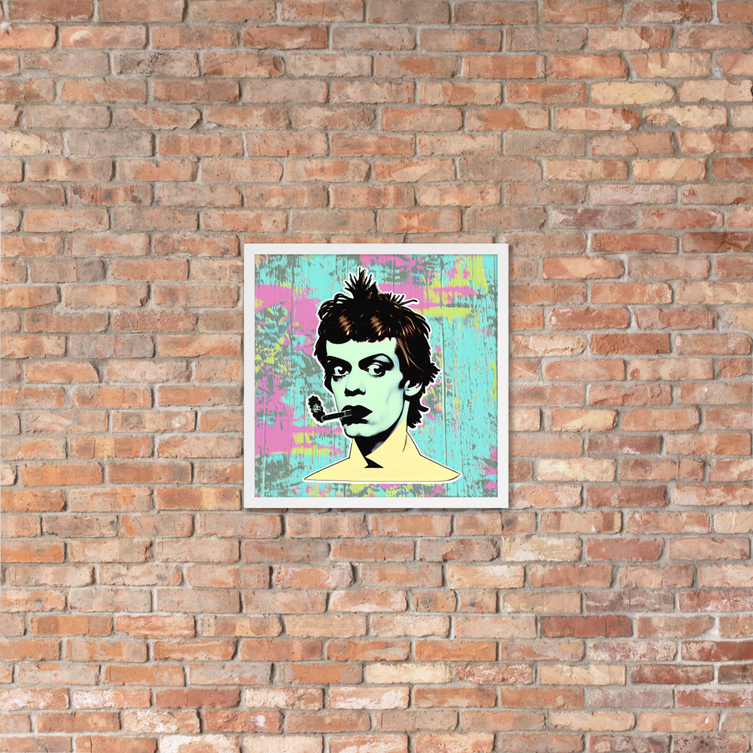 Framed Wall Art - The ChainSmoker