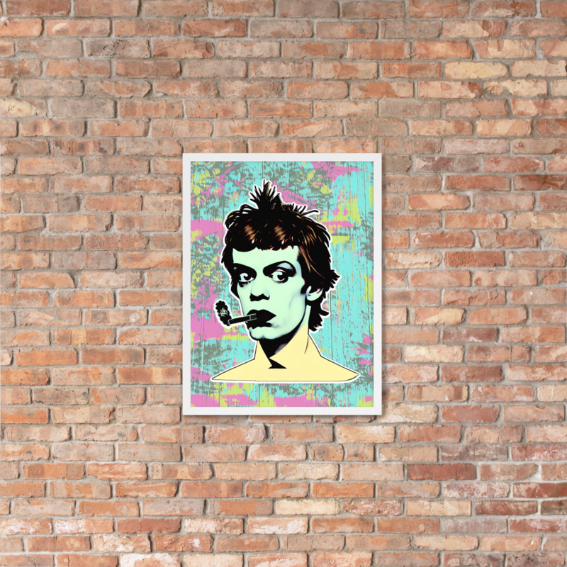 Framed Wall Art - The ChainSmoker