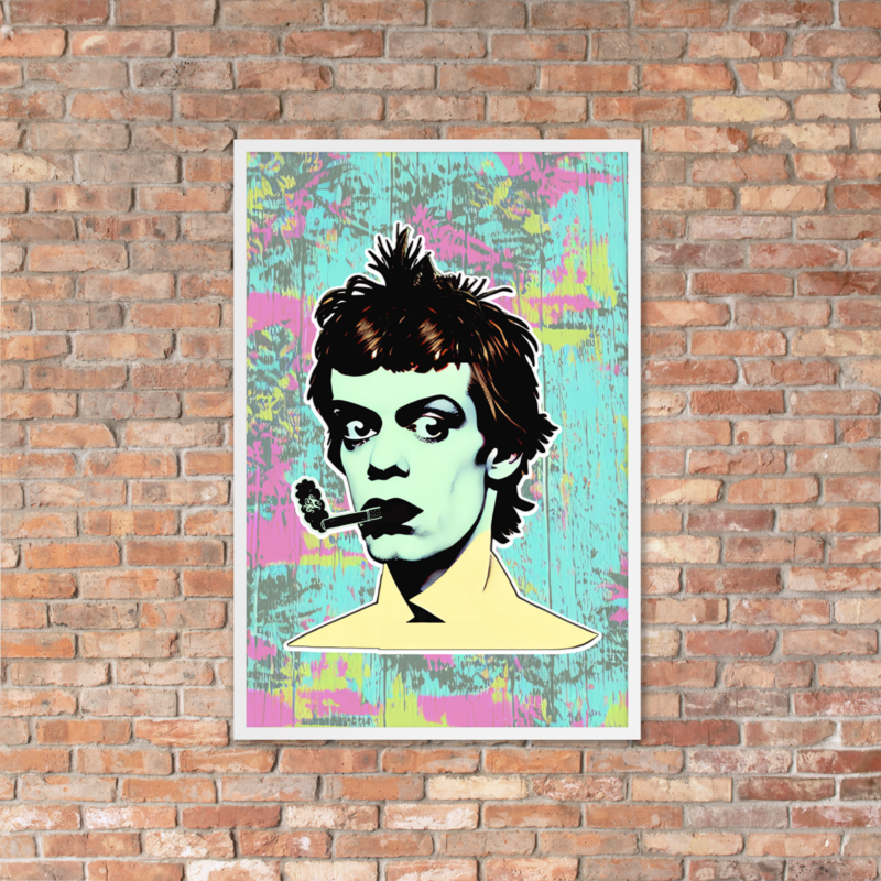 Framed Wall Art - The ChainSmoker