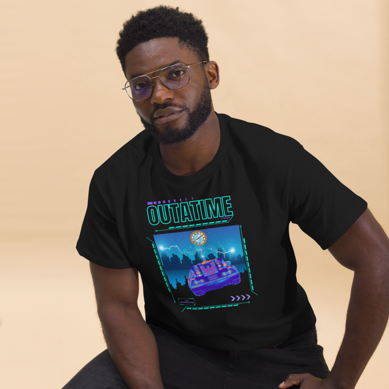 Unisex classic tee - Travel Trauma - Outatime