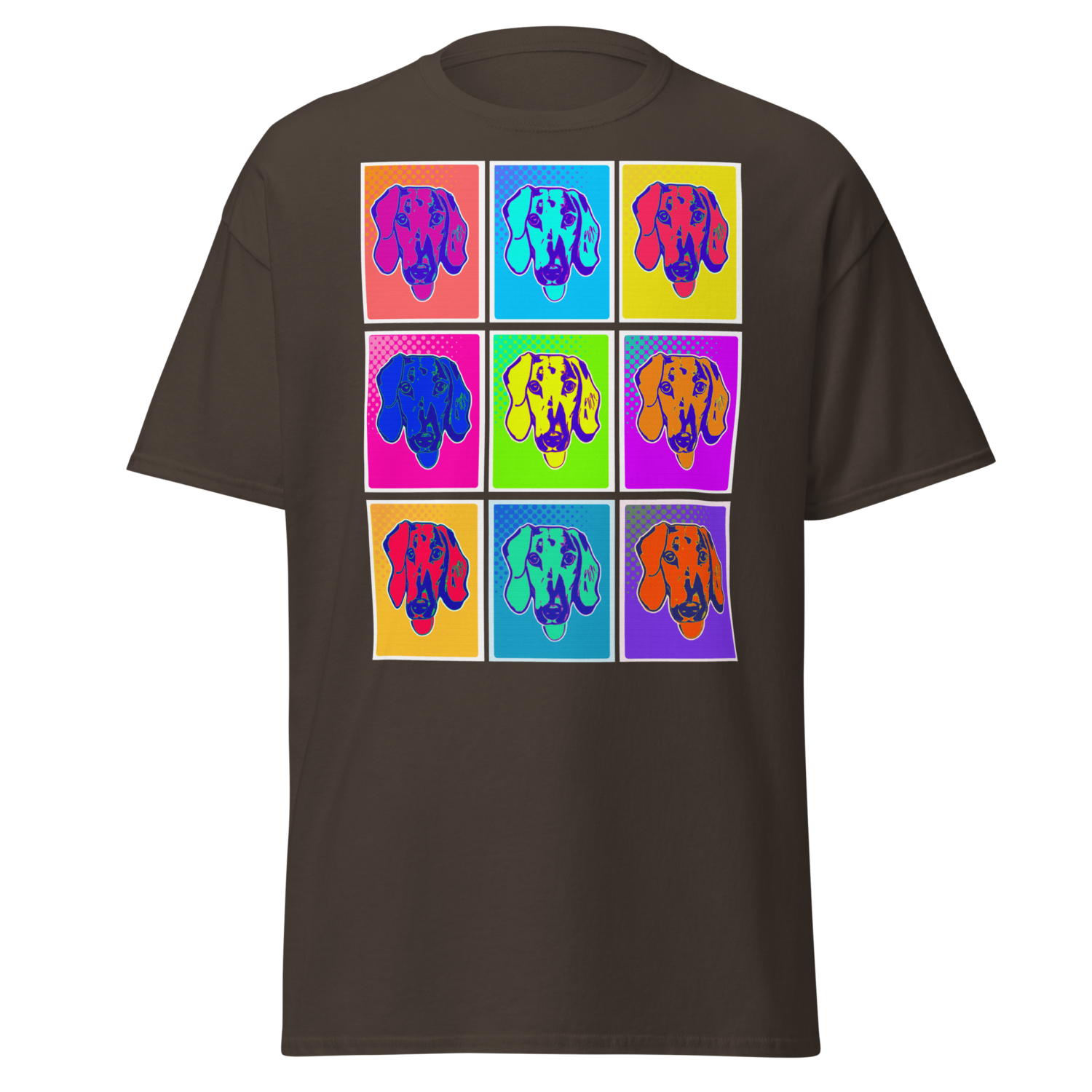 Unisex classic tee - Dachshund Retro Pop Art