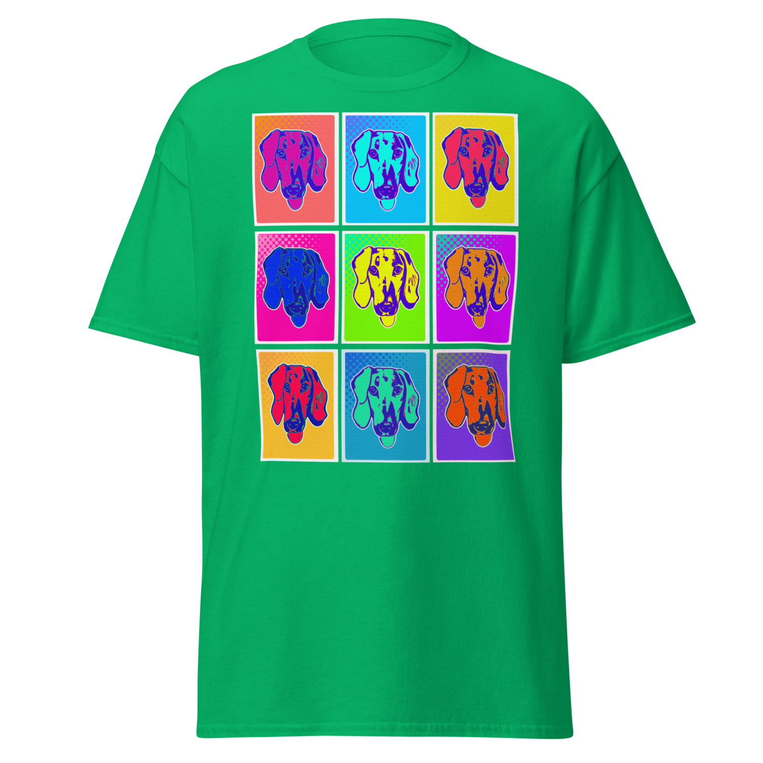 Unisex classic tee - Dachshund Retro Pop Art