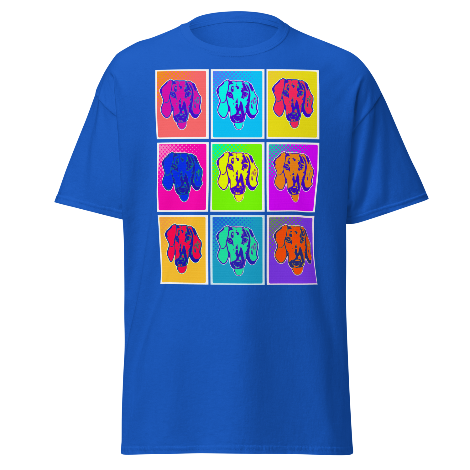 Unisex classic tee - Dachshund Retro Pop Art