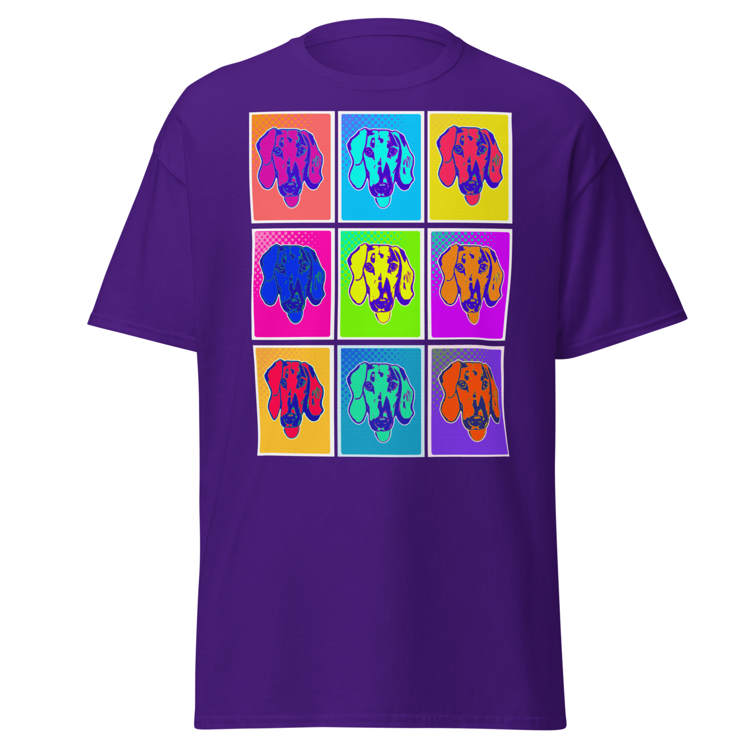 Unisex classic tee - Dachshund Retro Pop Art