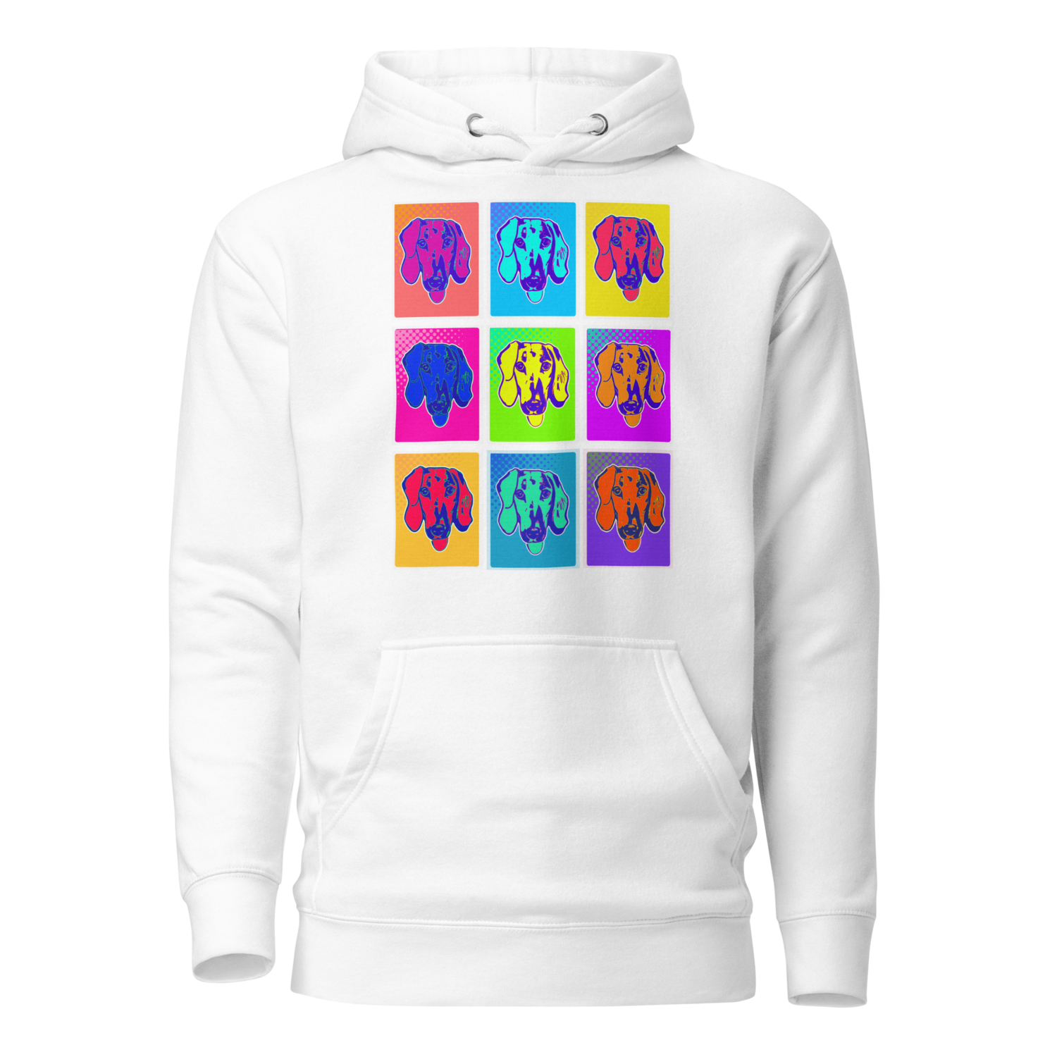 Unisex Hoodie - Dachshund Retro Pop Art