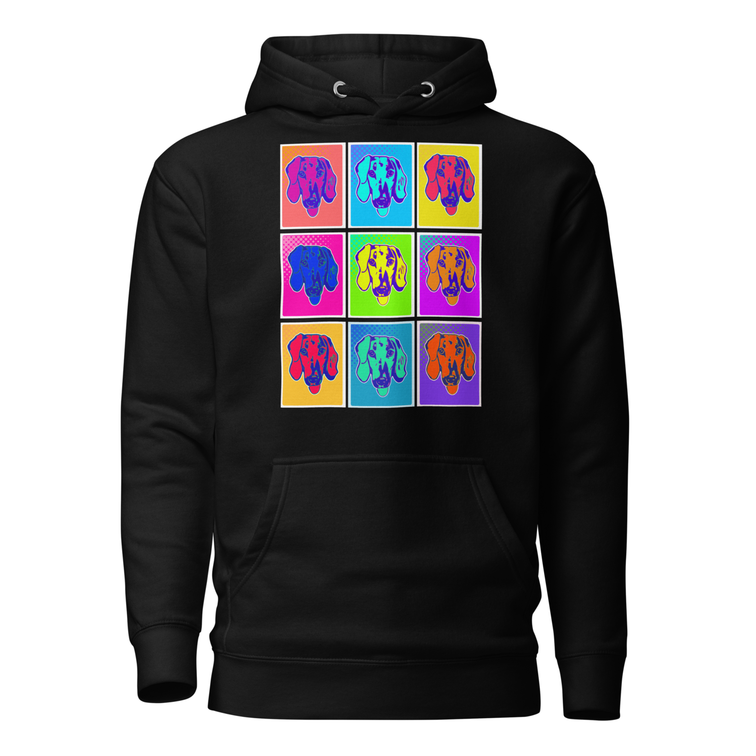 Unisex Hoodie - Dachshund Retro Pop Art
