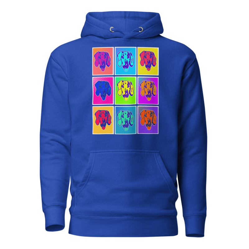 Unisex Hoodie - Dachshund Retro Pop Art