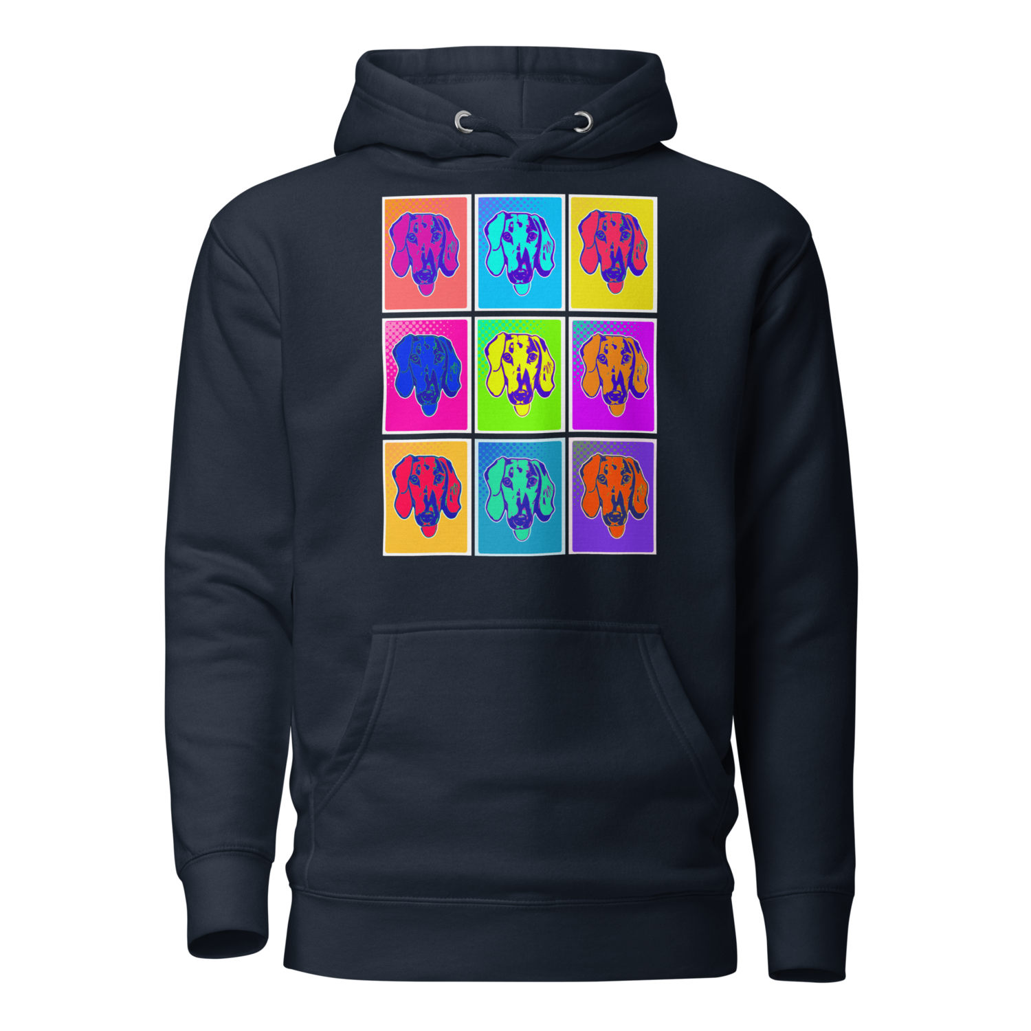 Unisex Hoodie - Dachshund Retro Pop Art