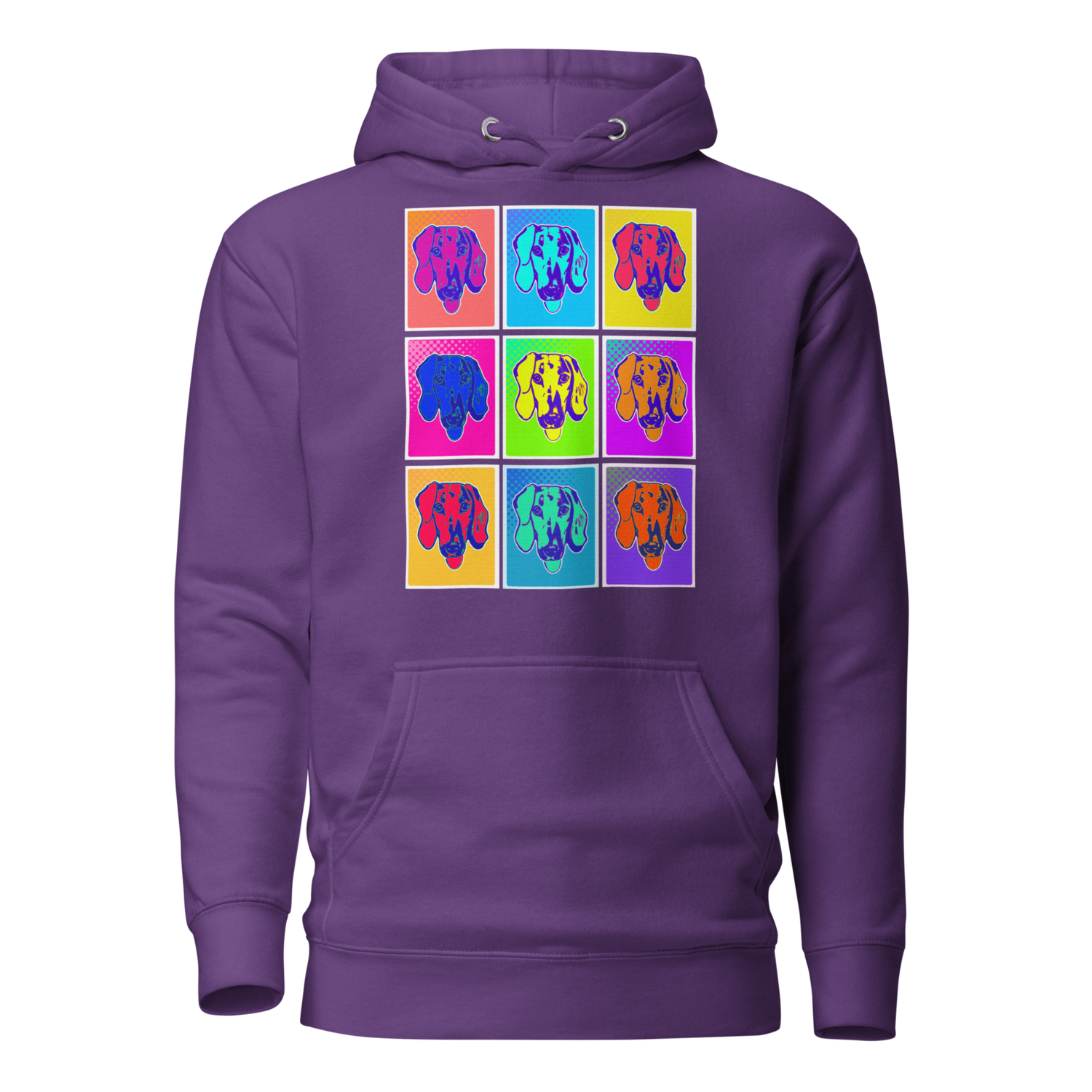 Unisex Hoodie - Dachshund Retro Pop Art