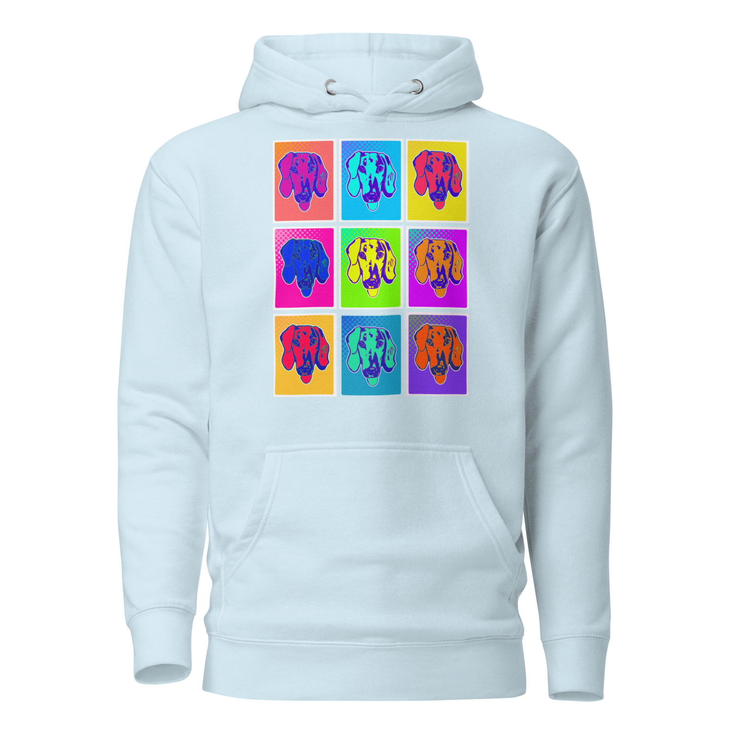 Unisex Hoodie - Dachshund Retro Pop Art
