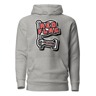 Unisex Hoodie - Satire: Red Flag Collector