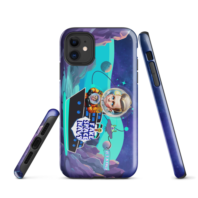 Tough Case for iPhone® - Scientology: Fake Space Navy