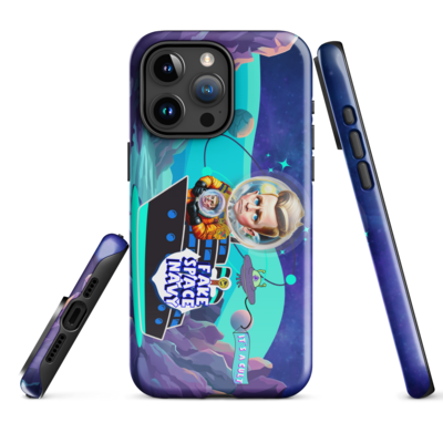 Tough Case for iPhone® - Scientology: Fake Space Navy