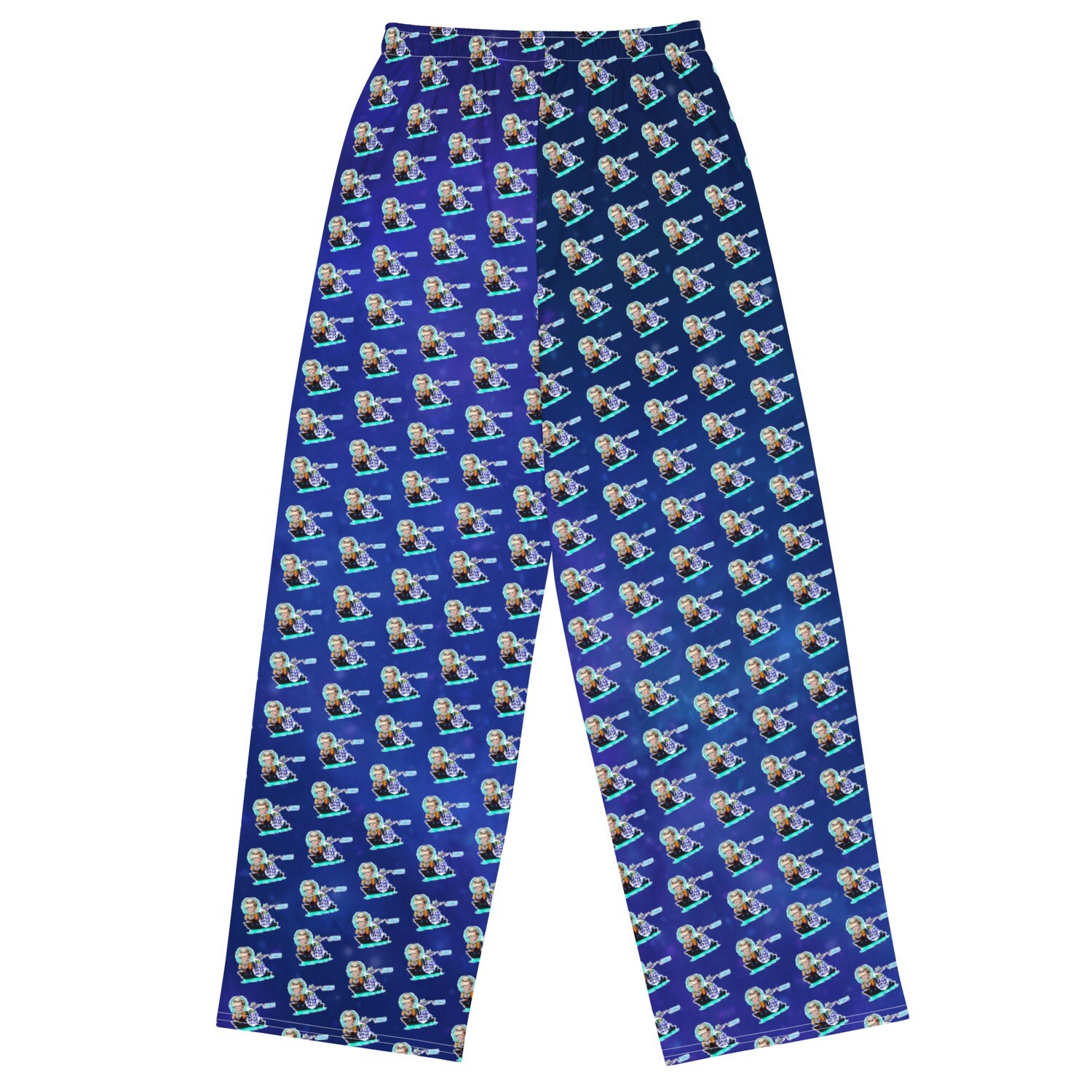 Unisex wide-leg pants - Scientology: Fake Space Navy - Freewinds