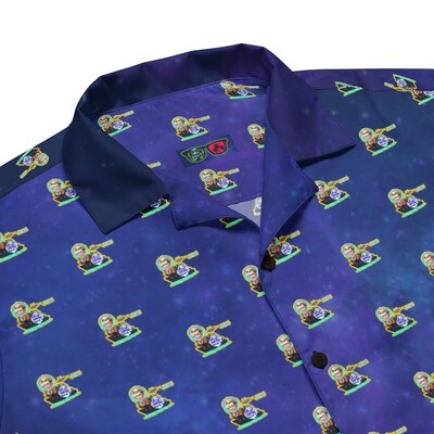 Unisex button shirt - Scientology: Fake Space Navy - Freewinds