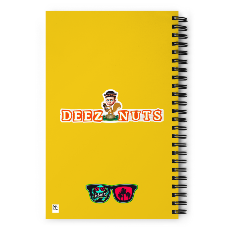 Spiral notebook - Squirrels Of Scientology - Deez Nuts