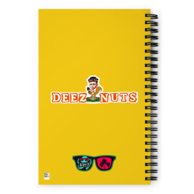 Spiral notebook - Squirrels Of Scientology - Deez Nuts